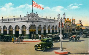 Main en Second Streets, ca. 1939 door Unbekannt