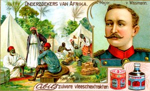 Majoor von Wissman, Duitse soldaat door Unbekannt