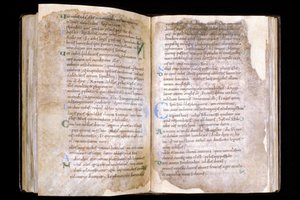 Manche N* 066, Stad Mortain, Schat van de collegiale Saint Evroult, Evangeliaire van de 10e eeuw