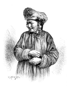 Manchu vrouw, c1890 door Unbekannt