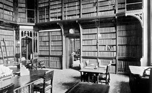 Kaartenkamer, bibliotheek van het Lagerhuis, Palace of Westminster, Londen, ca. 1905 door Unbekannt
