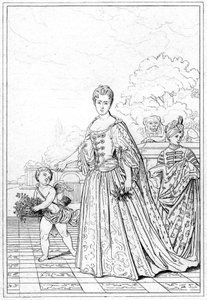 Marie Adelaide van Savoye, Hertogin van Bourgogne, 17e eeuw door Unbekannt