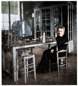 Marie Curie, Pools-Franse natuurkundige, c1920 door Unbekannt