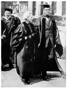 Marie Curie, Pools-Franse natuurkundige, 1921 door Unbekannt
