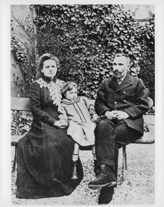 Marie en Pierre Curie, natuurkundigen