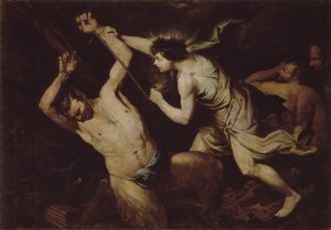Marsyas en Apollo