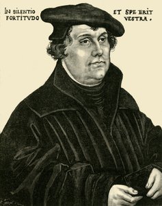 Maarten Luther, ca. 1520-1530, 1890 door Unbekannt