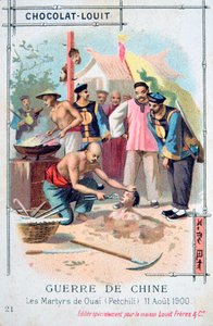 Martelaarschap in Ouai Petchili, China, Bokseropstand, 11 augustus 1900