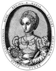 Mary, Koningin van Schotland door Unbekannt