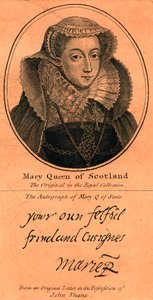 Mary, Koningin van Schotland, 1542-1587 door Unbekannt