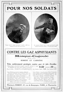 Gasmasker Advertentie