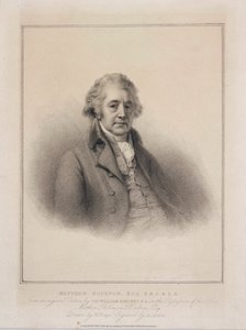 Matthew Boulton, Engelse ingenieur en industrieel, ca. 1801 door Unbekannt