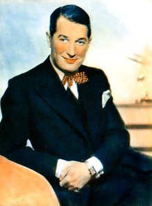 Maurice Chevalier, Franse acteur en populaire entertainer, 1934-1935 door Unbekannt