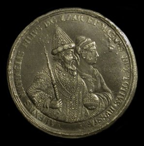 Medaille Tsaar Alexis I van Rusland ter viering van de geboorte van Peter de Grote, ca. 1775 door Unbekannt