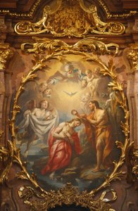 Abdij van Melk, Doop van Jezus, Melk, Oostenrijk door Unbekannt