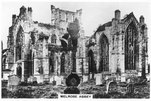 Melrose Abbey, Schotland