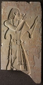 Mentuemhat in kerkelijke kleding, ca. 667-647 v.Chr. door Unbekannt