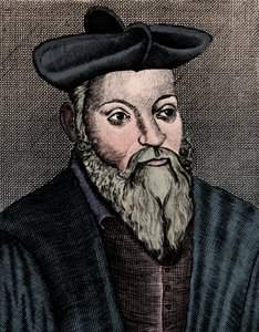 Michel Nostradamus 1503-1556, Franse arts en astroloog, 17e eeuw