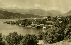 Millstatt am See, Karinthië, Oostenrijk, ca. 1935