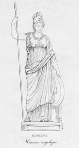 Minerva Minerve argolique, ca. 1850