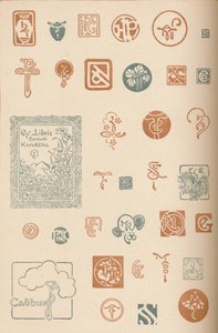 Monogrammen en Merken, ca. 1890, 1905 door Unbekannt