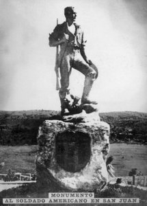 Monument voor de Amerikaanse Soldaat in San Juan Hill, 1920s
