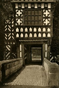 Moreton Old Hall, Congleton, 1920