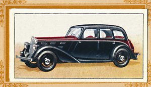 Morris 25 Saloon, c. 1936 door Unbekannt