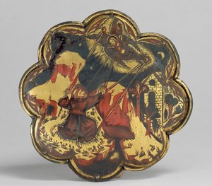 Morse met Sint Franciscus van Assisi Ontvangt de Stigmata, Italiaans, ca. 1300-1350