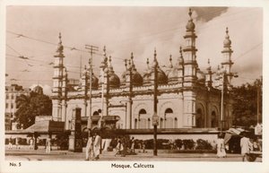 Moskee - Calcutta, c1900 door Unbekannt