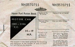 Brandstofrantsoenboek, ca. 1950s door Unbekannt
