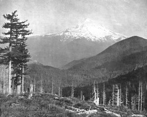 Mount Hood, Oregon, VS, ca. 1900