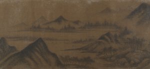 Berglandschap door Unbekannt