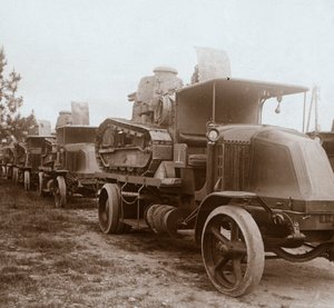Vertrek in de avond, ca. 1914-ca. 1918