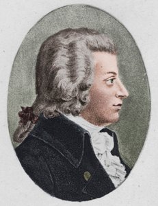 Mozart, 1895 door Unbekannt