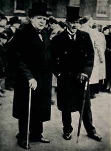 Mr. Chamberlain en Mr. Churchill, 23 februari 1940 door Unbekannt