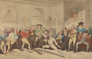 De schermacademie van Mr. H. Angelo