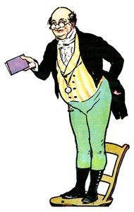 Mr Pickwick, uit The Pickwick Papers van Charles Dickens, 1912