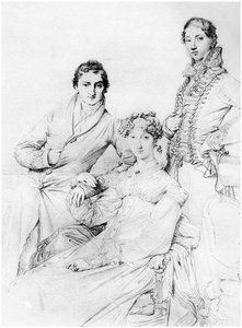 De heer en mevrouw Joseph Woodhead, en de heer Henry Comber, Rome, 1816 1958 door Unbekannt