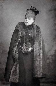 Mevrouw Bancroft, geboren Marie Wilton 1840-1921, Engelse actrice, ca. 1890 door Unbekannt