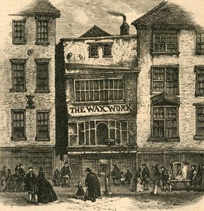 Mrs. Salmons Wasfiguren, Fleet Street - Paleis van Hendrik VIII en Kardinaal Wolsey, 1897