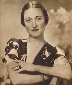 Mevrouw Simpson: Een studiportret, 1937 door Unbekannt