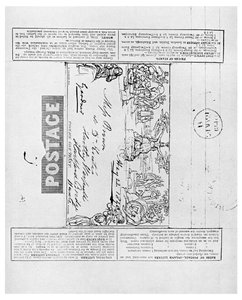 Mulreadys wikkel envelop, 1840 1956