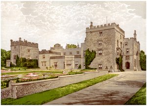 Kasteel Muncaster, Lord Muncaster, Cumberland, ca. 1880