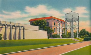Gemeentelijk aquaduct, Barranquilla, c1940s door Unbekannt