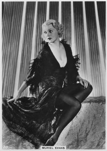 Muriel Evans, Amerikaanse filmactrice, c1938