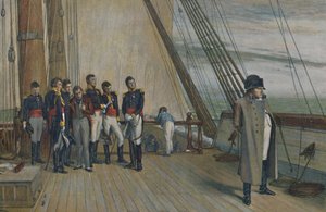 Napoleon aan Boord van H.M.S. Bellerophon, juli 1815, 1896