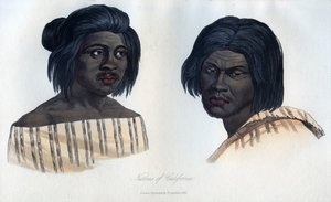 Inboorlingen van Californië door Unbekannt