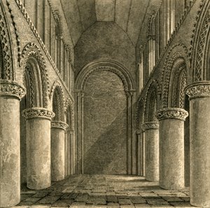 Schip van de Steyning Kerk, 1835 door Unbekannt