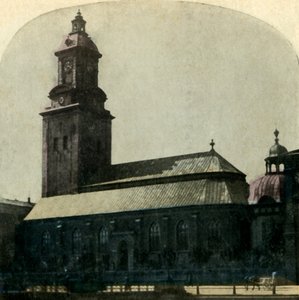 Nieuwe Kerk, Bergen, Noorwegen, ca. 1900